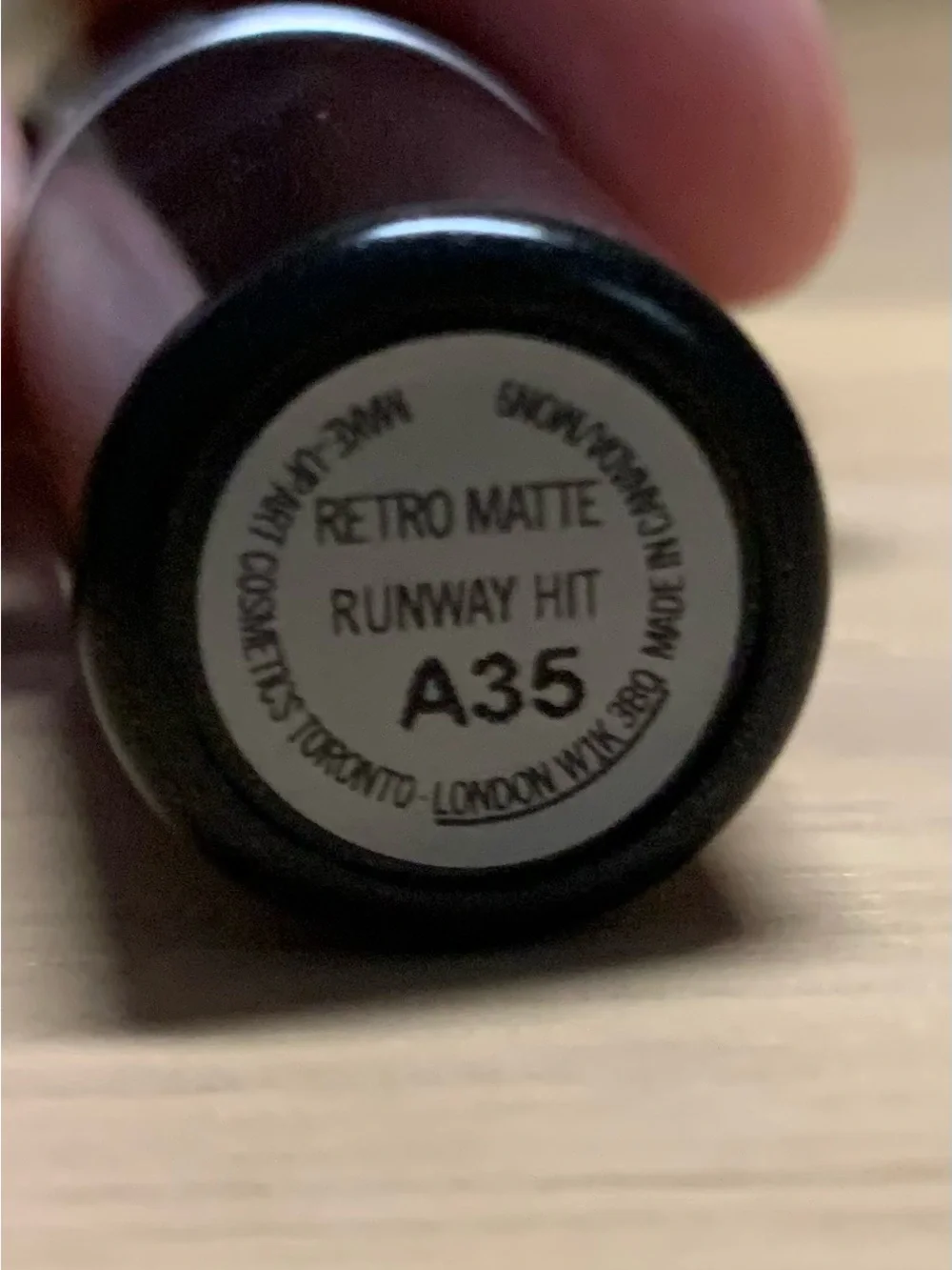 MAC Cosmetics officially described